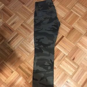 Camouflage true religion pants